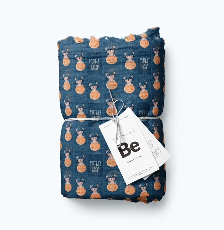 Duvet Cover Set Pumpkin Bear